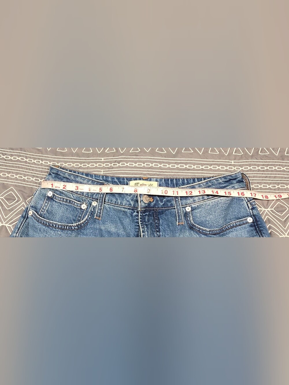Madewell The Curvy Perfect Vintage Flare High Waisted Jean Size 31 - Picture 5 of 8
